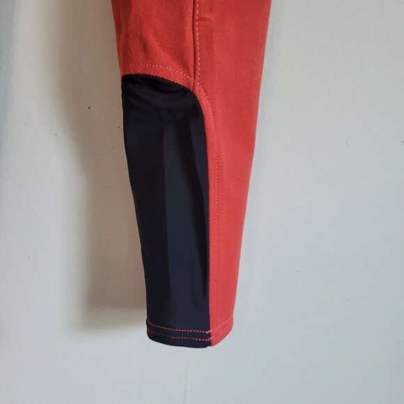 Daisy Clippers Riding Pants Girl's 6 Youth Orange Equestrian Breeches NWT - Picture 8 of 9
